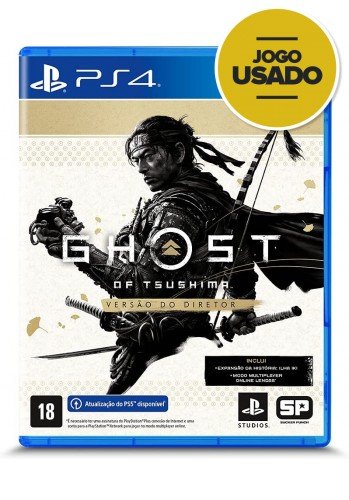 Ghost Of Tsushima: Versão do diretor - PS4 (Usado)